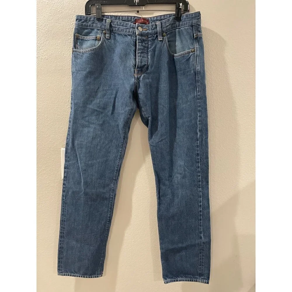 TED BAKER JEANS MEN'S CAMBLY REGULAR CASUAL Comfortable FIT SIZE 34 JEANS PANTS